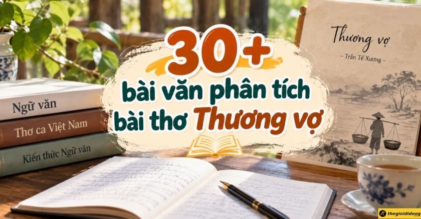 30+ bài văn phân tích bài thơ Thương vợ hay nhất kèm dàn ý chi tiết 