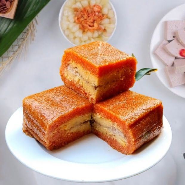 Cách làm bánh chưng gấc lên màu đẹp đón Tết bằng nồi cơm điện