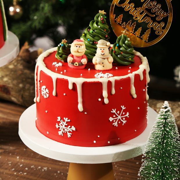 Tổng hợp 5 công thức bánh kem Noel bằng lò nướng thùng đón Chúa Giáng Sinh