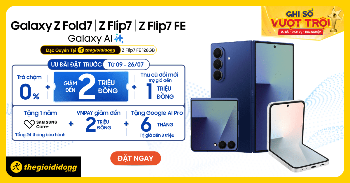 Samsung Galaxy Z Fold 7 sắp ra mắt, đăng ký nhận tin ngay