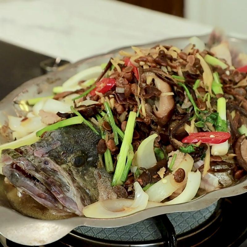 cá bống mú chưng tương