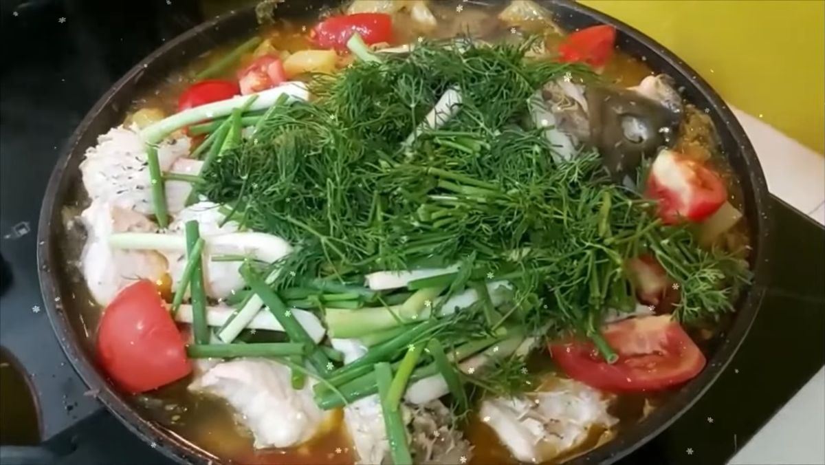 Cách làm cá chép giòn om dưa