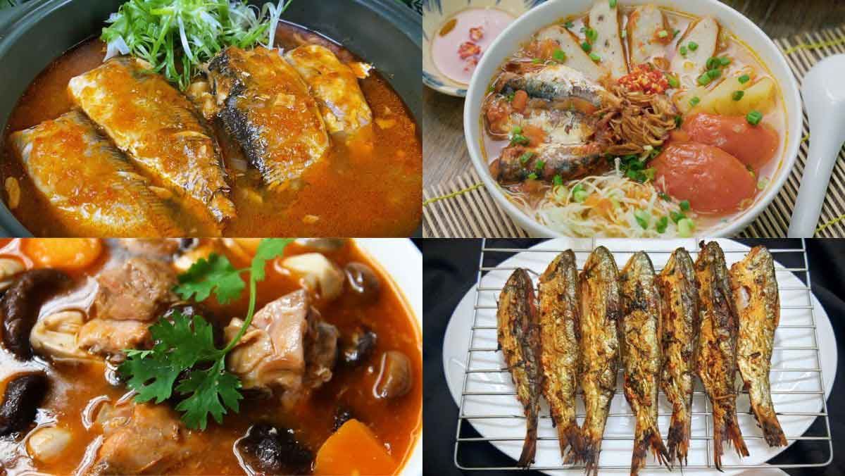 cá mòi làm món gì