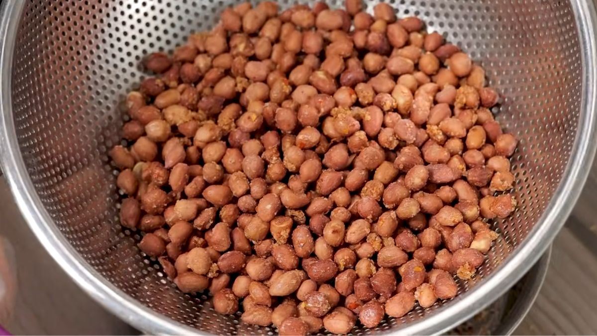 lạc rang mặn ngọt