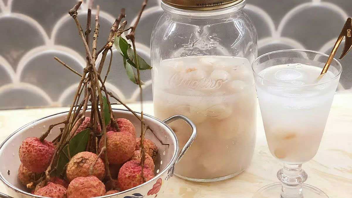 Siro vải thiều