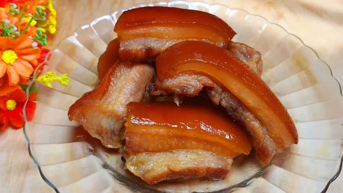 thịt ba chỉ ngâm nước mắm