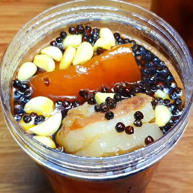 thịt ba chỉ ngâm nước mắm