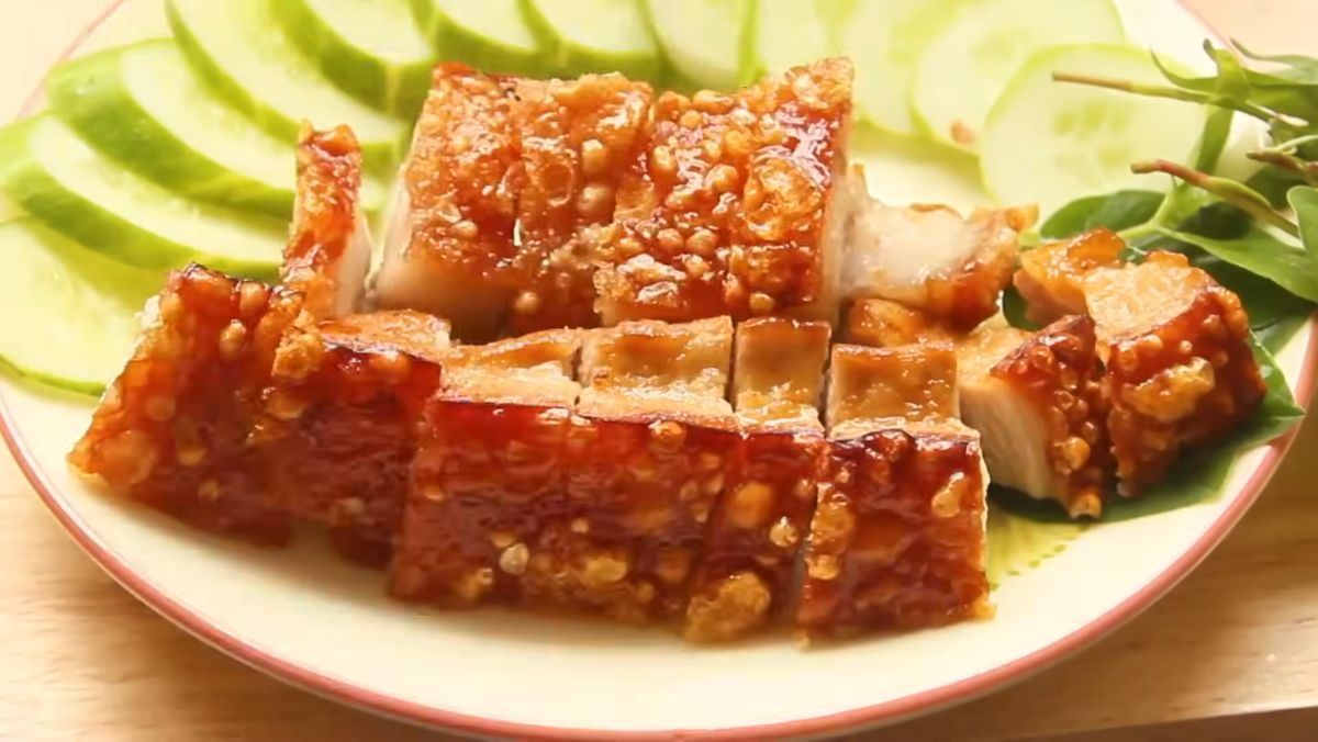 thịt heo quay tại nhà