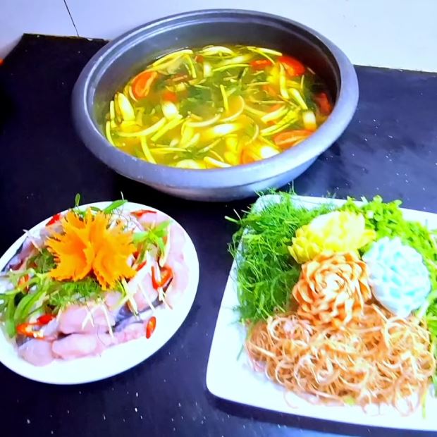 Cá lăng nấu mẻ