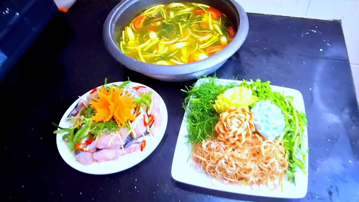 Cá lăng nấu mẻ