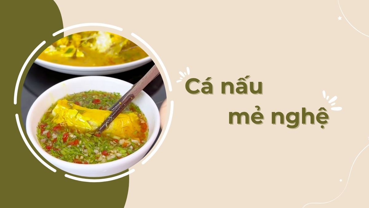 Cá nấu mẻ nghệ