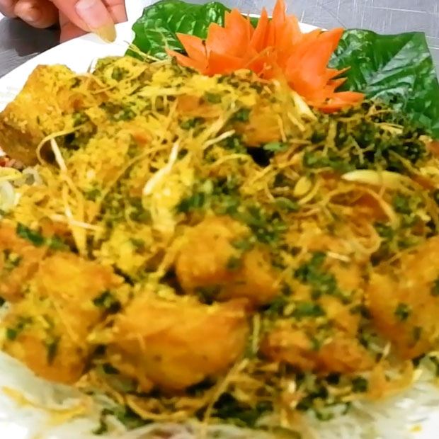 cá tầm rang muối