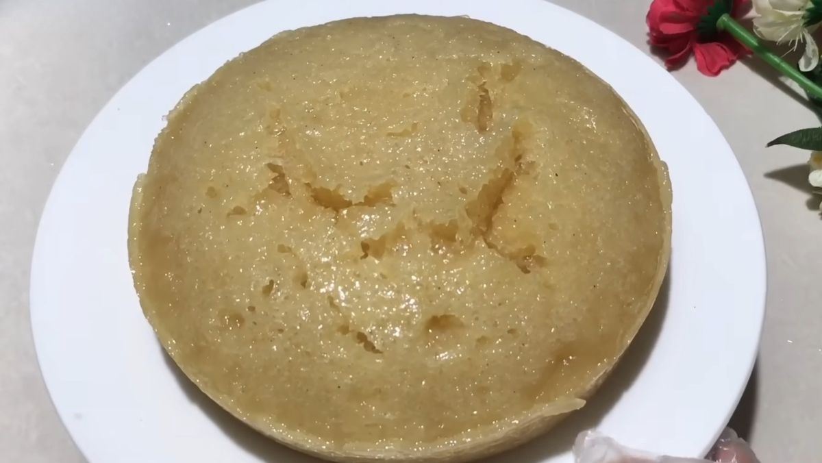 Bánh bò bằng bột gạo