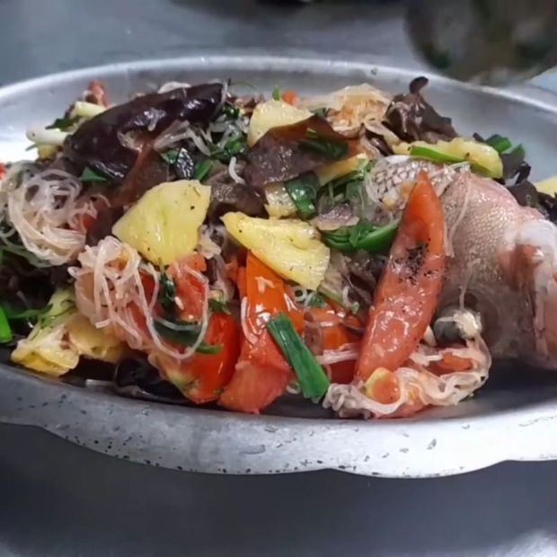 Cách làm cá mú hấp cuốn bánh tráng thơm ngon hấp dẫn bằng bộ nồi xửng hấp