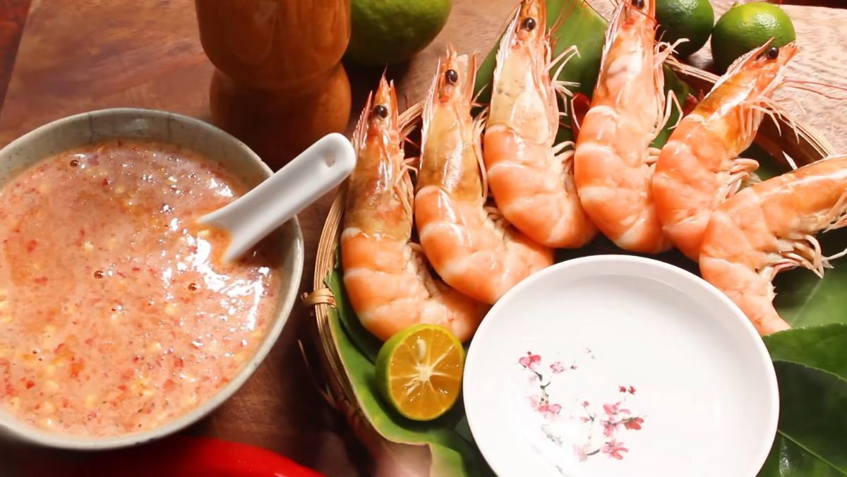 Nước chấm hải sản sữa đặc