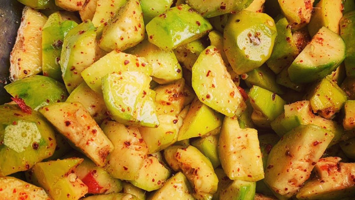 Cóc dầm muối ớt