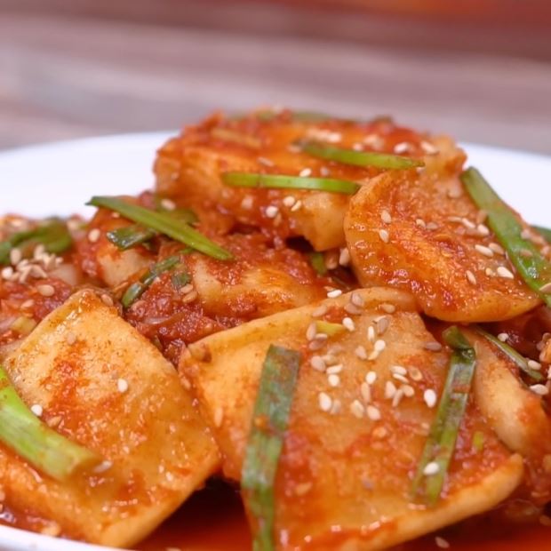 Kim chi củ cải trắng