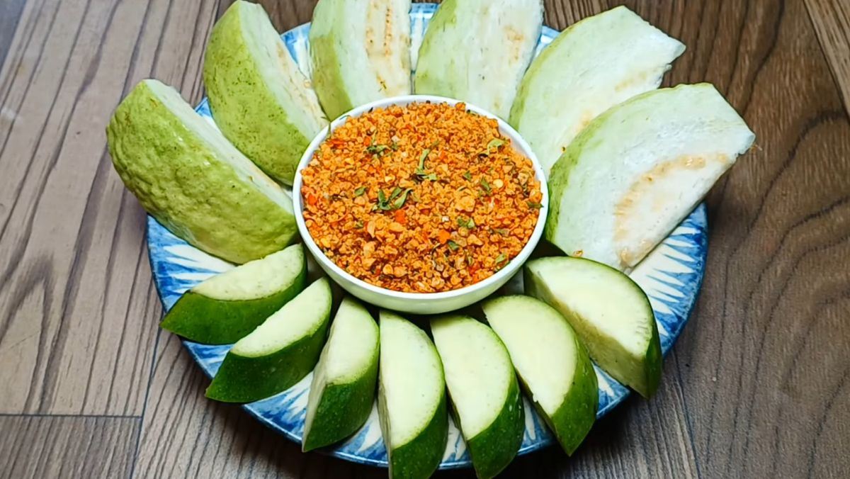 Muối chấm hoa quả