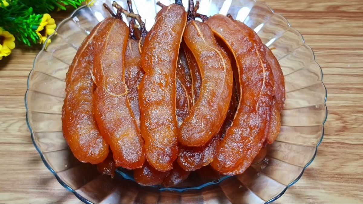 Mứt me ngào đường