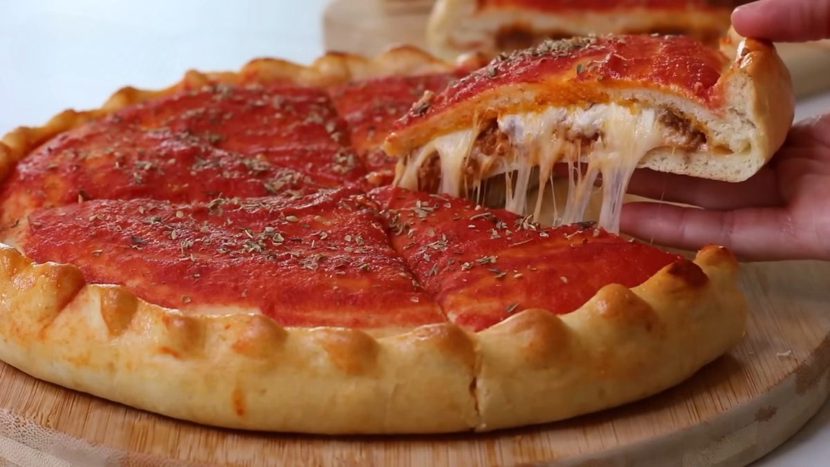 Pizza nhồi