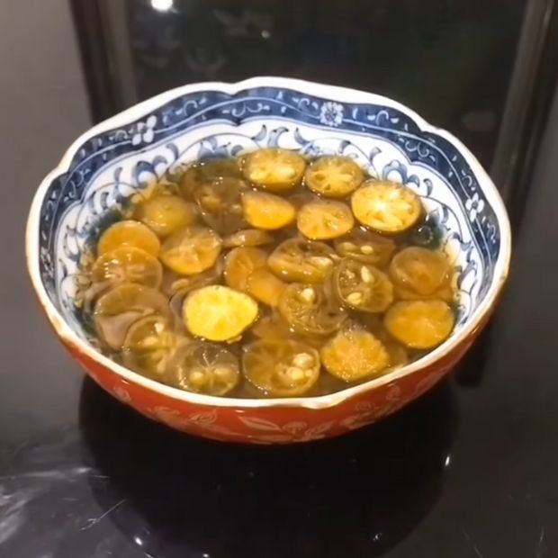 Quất hấp mật ong