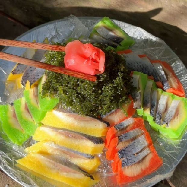 Cách làm sashimi cá trích ép trứng tại nhà siêu đơn giản chuẩn nhà hàng