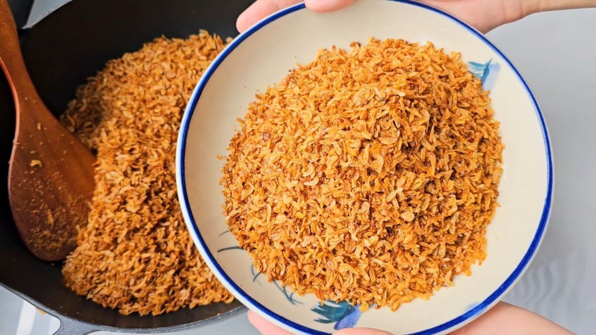 Tép khô rang mặn ngọt