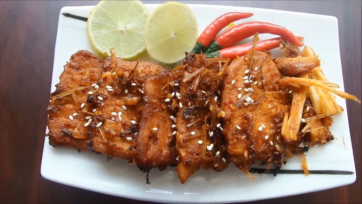 thịt lợn sấy khô