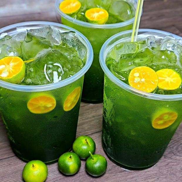 Trà tắc thái xanh