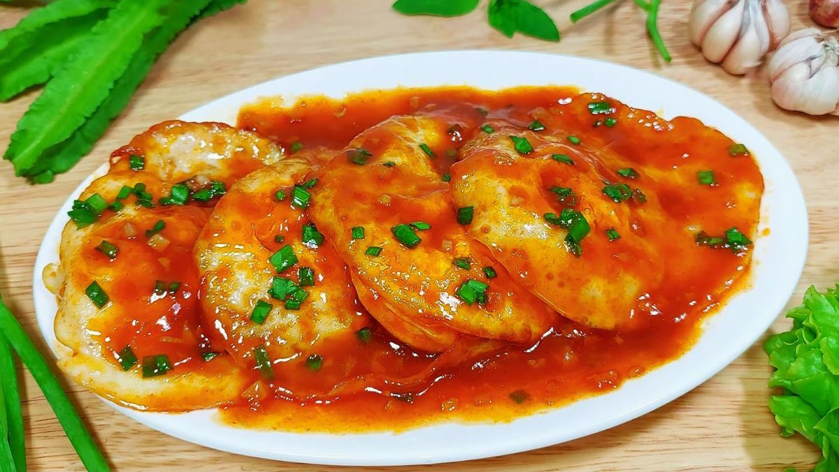 Trứng sốt chua ngọt