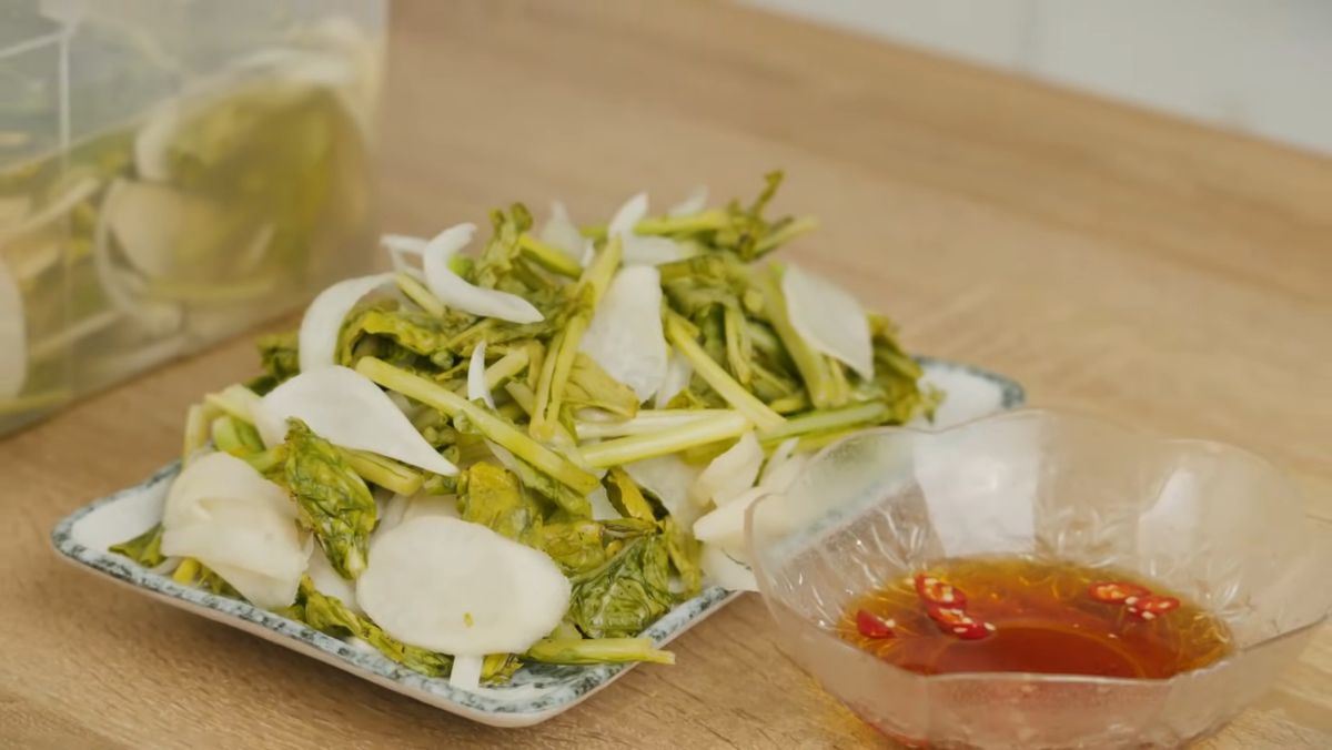 Muối dưa củ cải