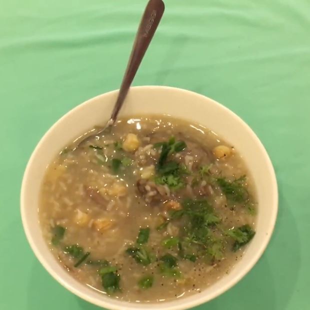 Cháo chim bồ câu cho bà bầu