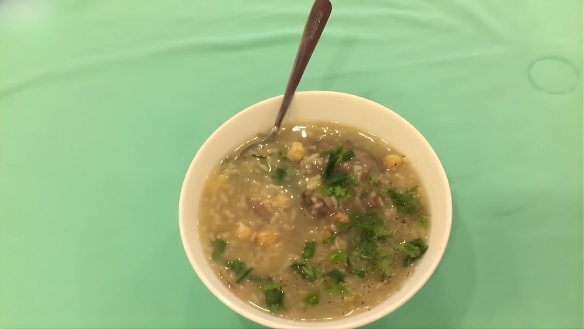 Cháo chim bồ câu cho bà bầu