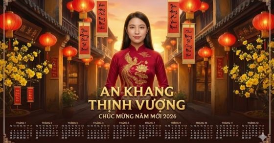 Cách tạo lịch Tết 2026 bằng câu lệnh AI chuẩn, không lỗi