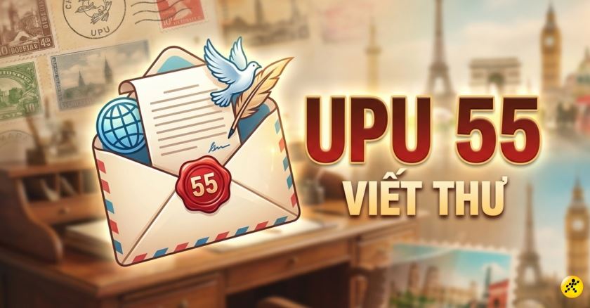 Cách viết thư UPU lần thứ 55 (2026): Hướng dẫn & Ý tưởng đạt giải