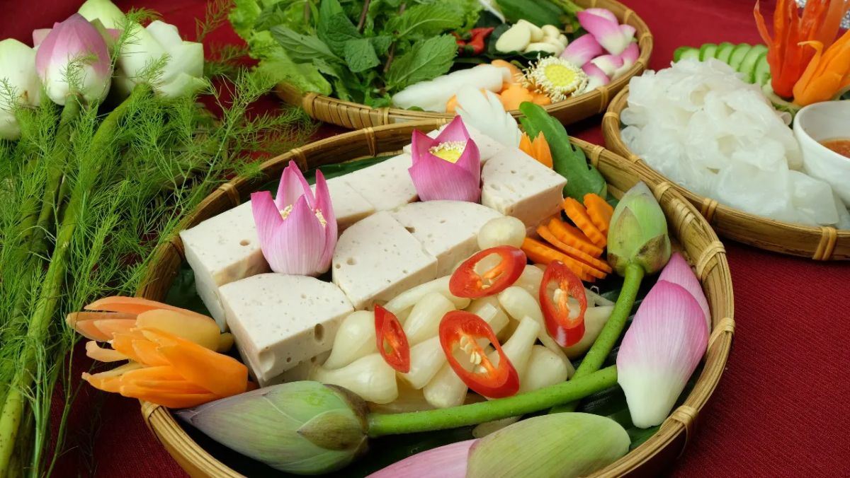Cách xếp giò lụa đẹp