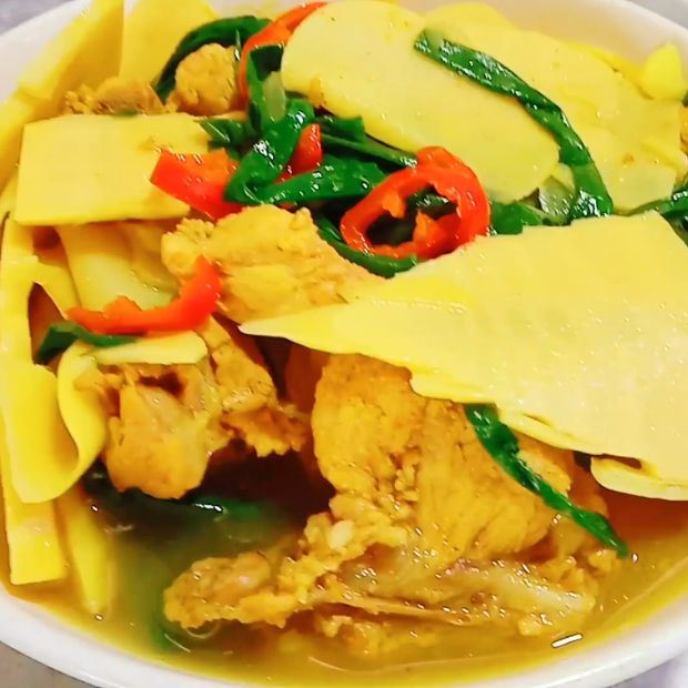 Cách nấu canh măng sườn