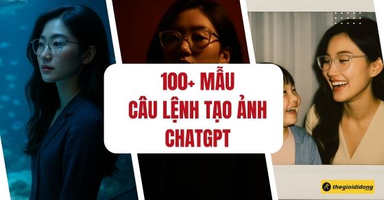 100+ mẫu Prompt câu lệnh tạo ảnh ChatGPT hot trend, mới nhất 2025
