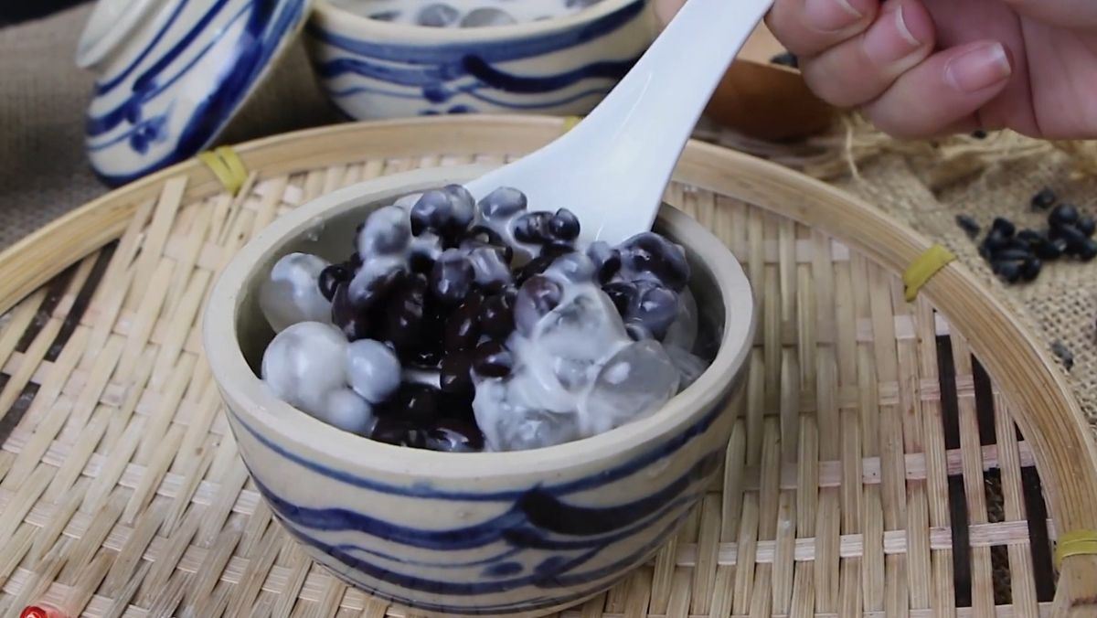 Chè đậu đen bột lọc