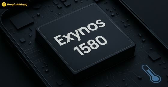 Chip Exynos 1580: Xử lý AI tốt, hiệu năng mạnh