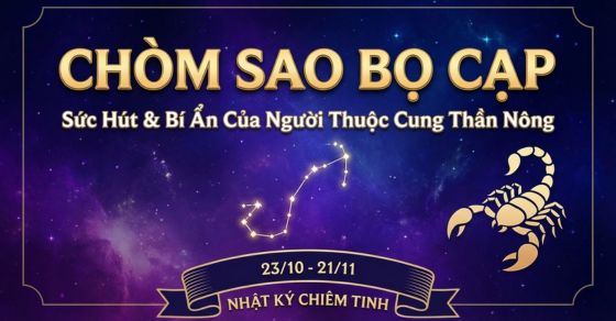 Cung Bọ Cạp sinh tháng mấy? Vì sao sâu sắc nhưng khó hiểu