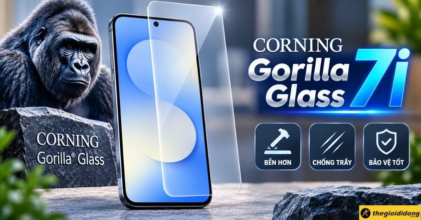 Corning Gorilla Glass 7i: Công nghệ kính mới có tốt không?