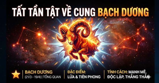 Cung Bạch Dương (Aries): Là cung gì, sinh tháng mấy và hợp cung nào