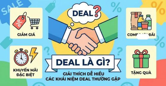 Deal là gì? Giải thích dễ hiểu các khái niệm Deal thường gặp
