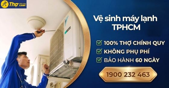 Dịch vụ vệ sinh máy lạnh TPHCM: Giá từ 150k, bảo hành 60 ngày