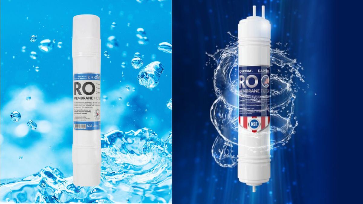 So sánh màng lọc RO của Mỹ và Hàn Quốc