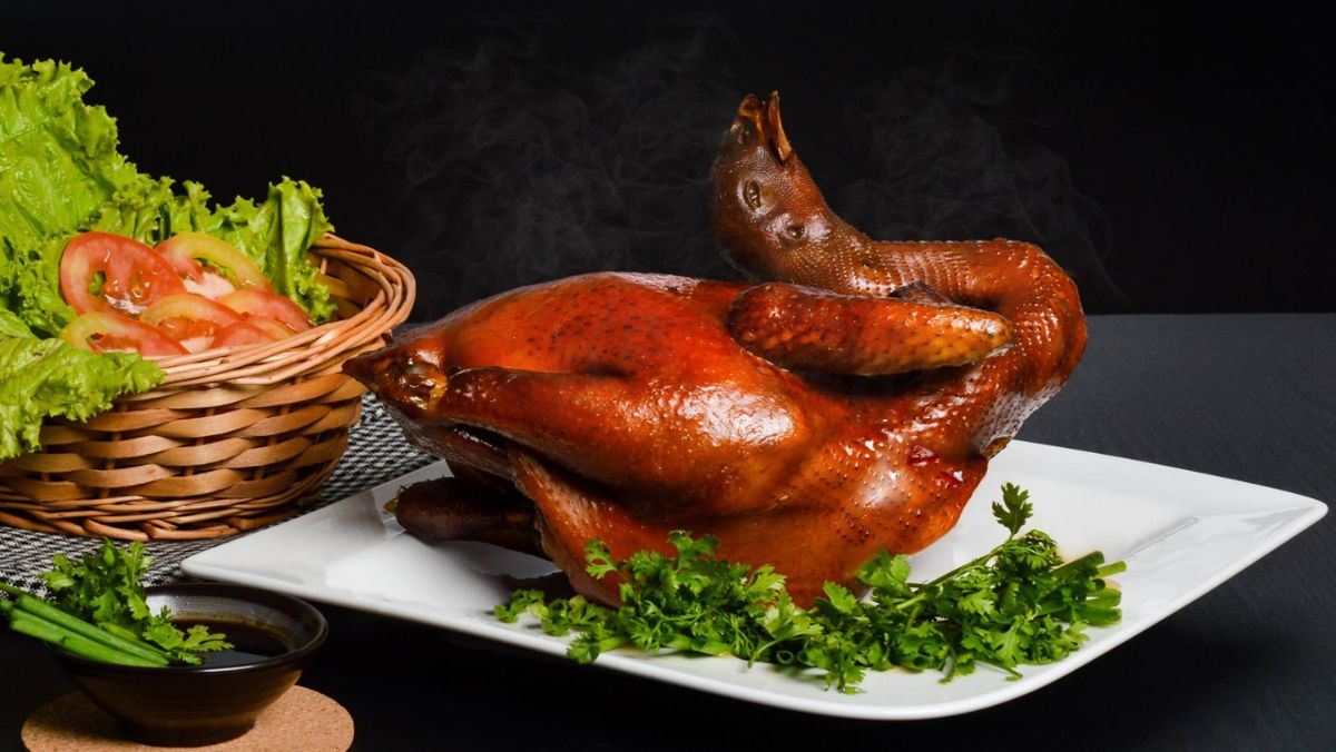 Gà hấp xì dầu