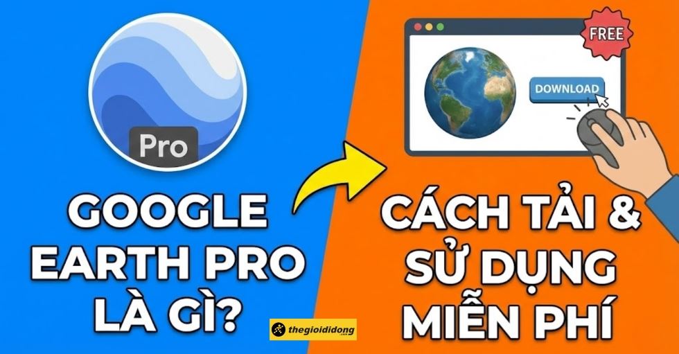 Cách tải, cài đặt Google Earth Pro miễn phí trên máy tính mới nhất