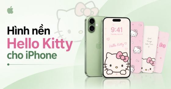 100+ Hình nền Hello Kitty cho iPhone cute, dễ thương, chất lượng cao