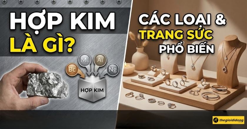 Hợp kim là gì? Các loại hợp kim phổ biến, các mẫu trang sức hợp kim